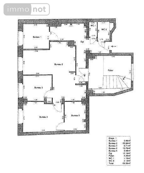 Fonds et murs commerciaux a vendre Paris 2e arrondissement 75002 Paris 153 m2  1560000 euros