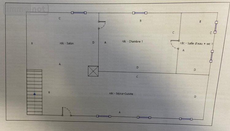 Maison a vendre Molinet 03510 Allier 101 m2 4 pièces 84440 euros