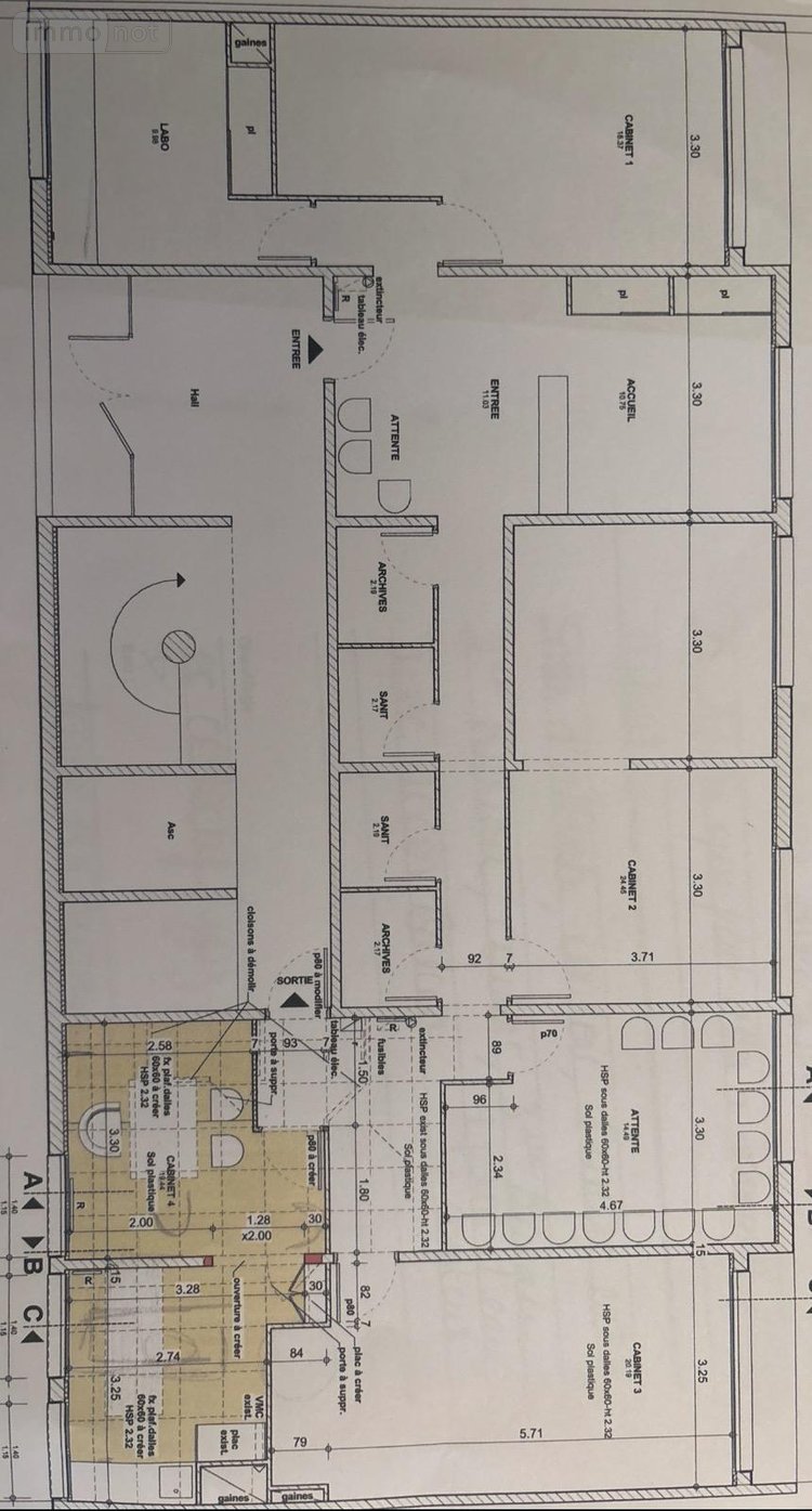 Appartement a vendre Le Mans 72000 Sarthe 90 m2 5 pièces 174000 euros