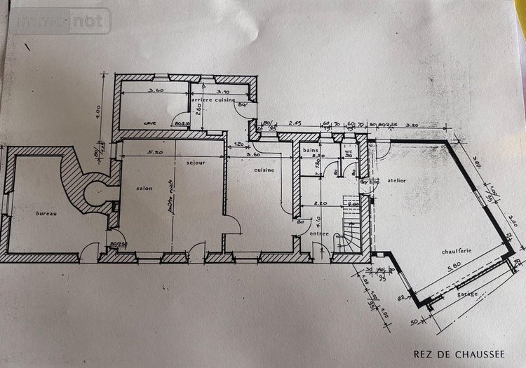 Maison a vendre Challes 72250 Sarthe 130 m2 5 pièces 220000 euros