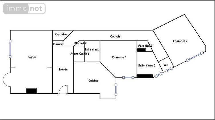 Appartement a vendre Paris 16e arrondissement 75016 Paris 97 m2 3 pièces 1180000 euros