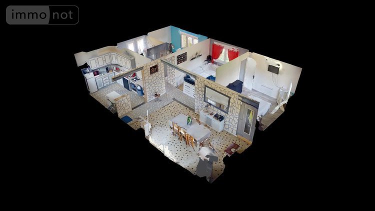 Maison a vendre Saint-Aubin-des-Coudrais 72400 Sarthe 75 m2 3 pièces 121850 euros