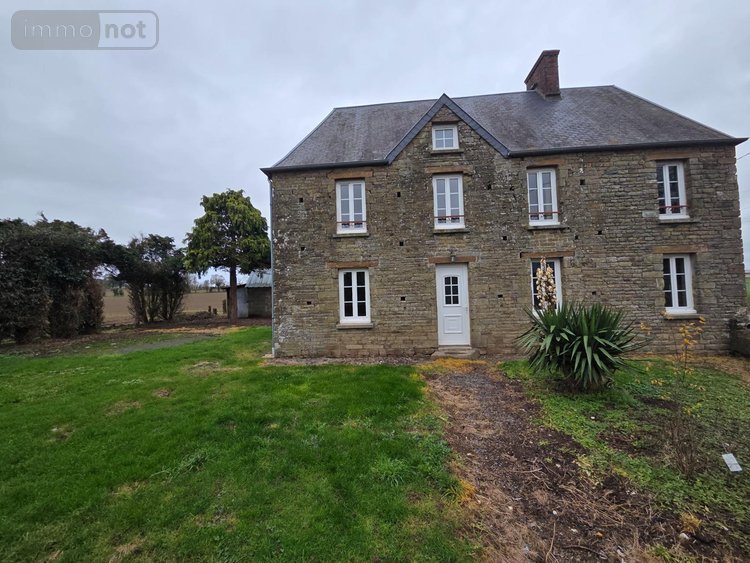 Maison a vendre Beuvrigny 50420 Manche 93 m2 6 pièces 115500 euros