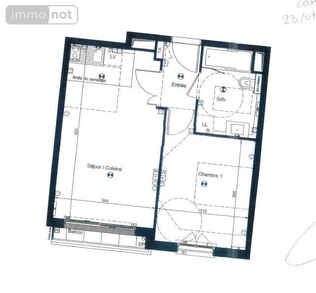 Appartement a vendre Issy-les-Moulineaux 92130 Hauts-de-Seine 40 m2 2 pièces 413000 euros