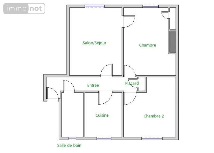 Appartement a vendre Paris 17e arrondissement 75017 Paris 50 m2 3 pièces 545000 euros