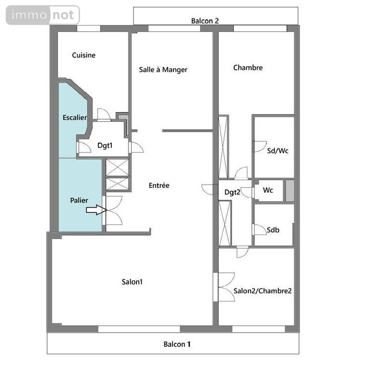 Appartement a vendre Neuilly-sur-Seine 92200 Hauts-de-Seine 117 m2  1410000 euros