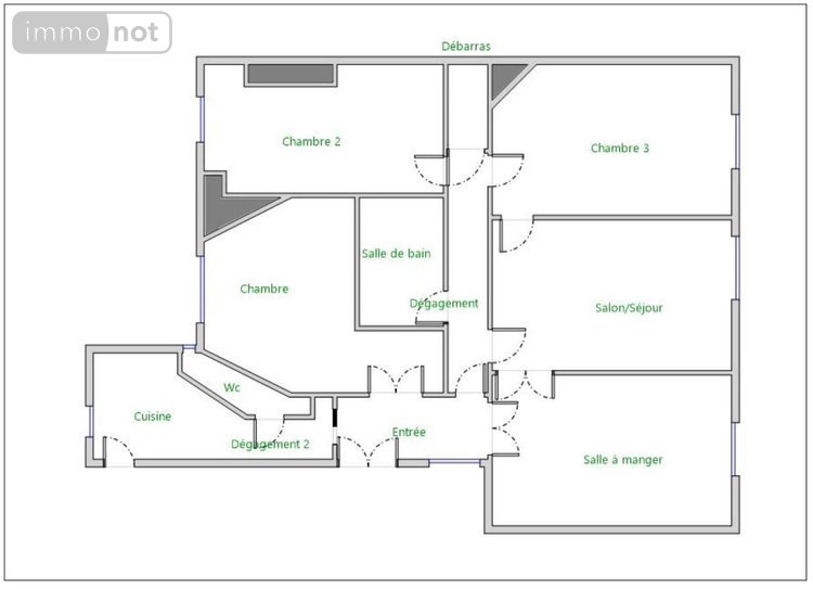 Appartement a vendre Paris 9e arrondissement 75009 Paris 89 m2 5 pièces 960000 euros