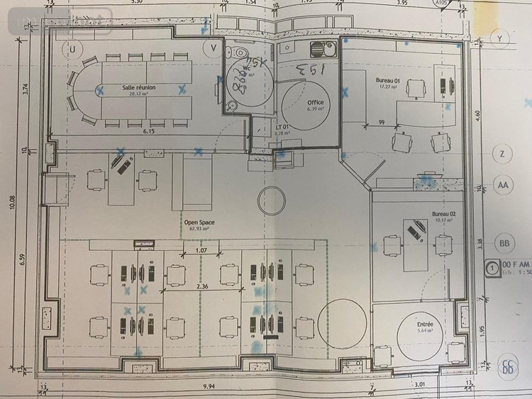 Fonds et murs commerciaux a vendre Paray-le-Monial 71600 Saône-et-Loire  241640 euros