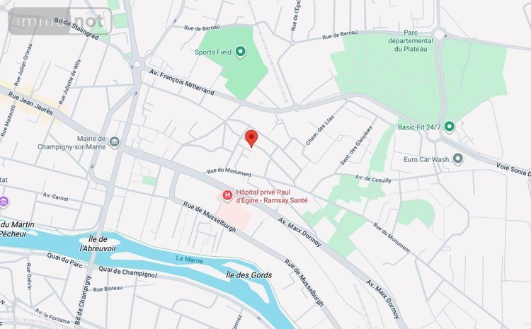 Appartement a vendre Champigny-sur-Marne 94500 Val-de-Marne 63 m2 3 pièces 215000 euros