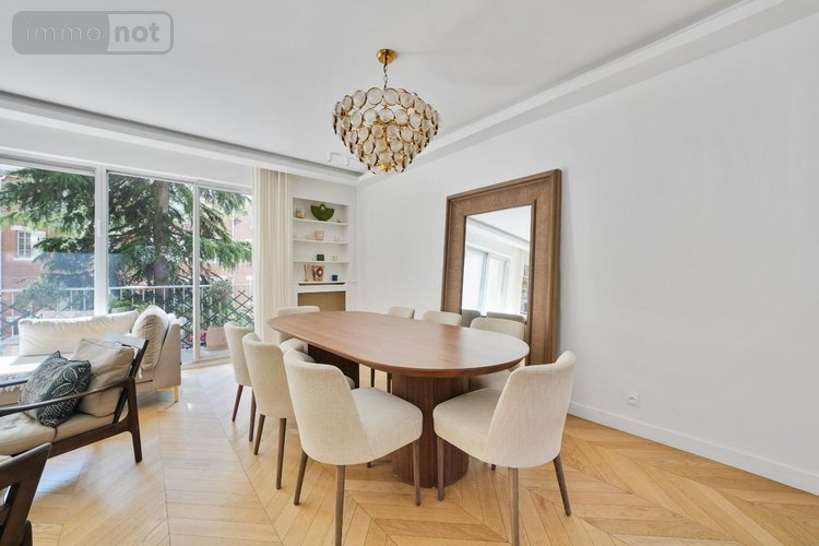 Appartement a vendre Paris 16e arrondissement 75016 Paris 105 m2 4 pièces 1350000 euros