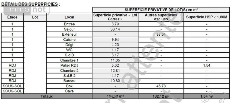 Appartement a vendre Courbevoie 92400 Hauts-de-Seine 104 m2 4 pièces 729000 euros