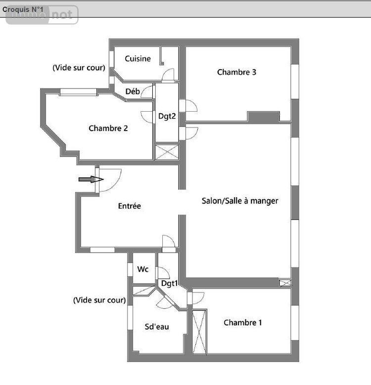 Appartement a vendre Paris 13e arrondissement 75013 Paris 81 m2 4 pièces 636000 euros