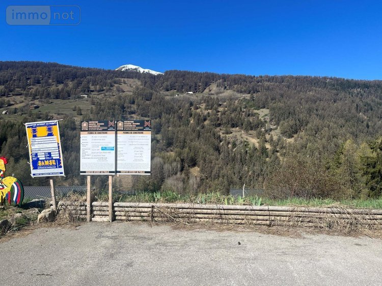 Terrain a batir a vendre Vars 05560 Hautes-Alpes  105000 euros