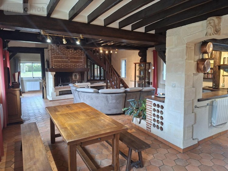 Maison a vendre Beaumont-le-Roger 27170 Eure 153 m2 7 pièces 271700 euros
