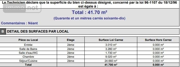 Appartement a vendre Paris 17e arrondissement 75017 Paris 41 m2 2 pièces 450000 euros