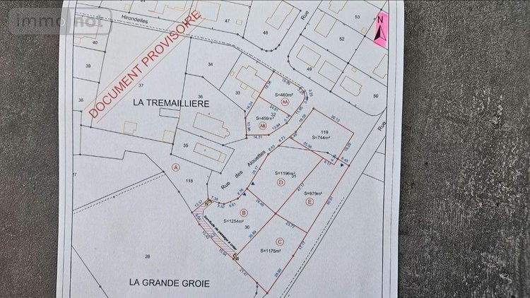 Terrain a batir a vendre La Suze-sur-Sarthe 72210 Sarthe 500 m2  35000 euros