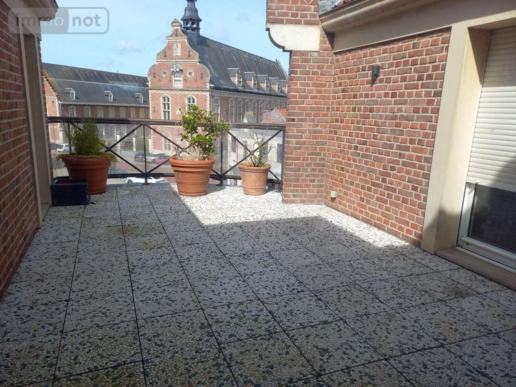 Location appartement Hazebrouck 59190 Nord 128 m2 3 pièces 1140 euros