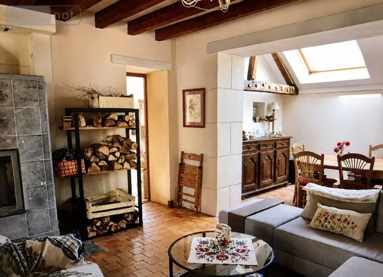 Maison a vendre Pruillé-l'Éguillé 72150 Sarthe 131 m2 4 pièces 262500 euros