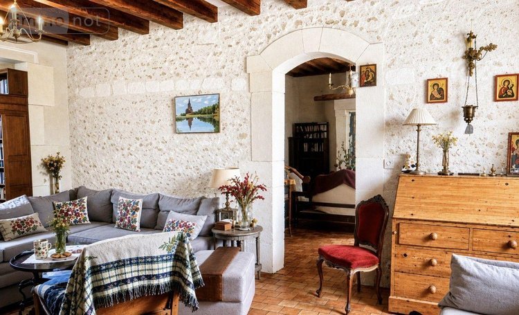 Maison a vendre Pruillé-l'Éguillé 72150 Sarthe 131 m2 4 pièces 262500 euros