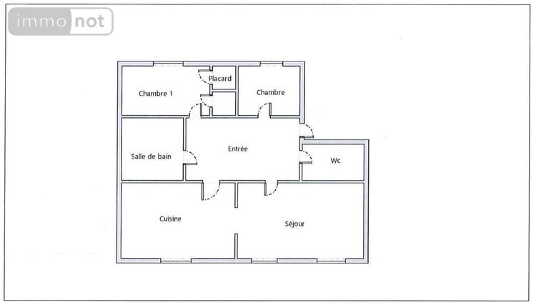 Location appartement Caen 14000 Calvados 62 m2 2 pièces 857 euros