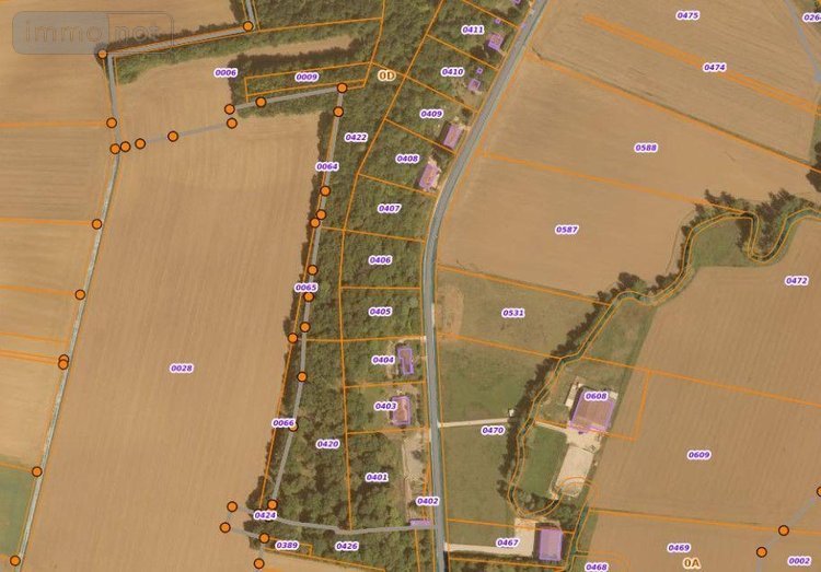 Terrain a batir a vendre Villemorien 10110 Aube 3107 m2  15500 euros