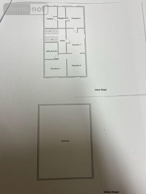 Maison a vendre La Chartre-sur-le-Loir 72340 Sarthe 311 m2 20 pièces 85600 euros