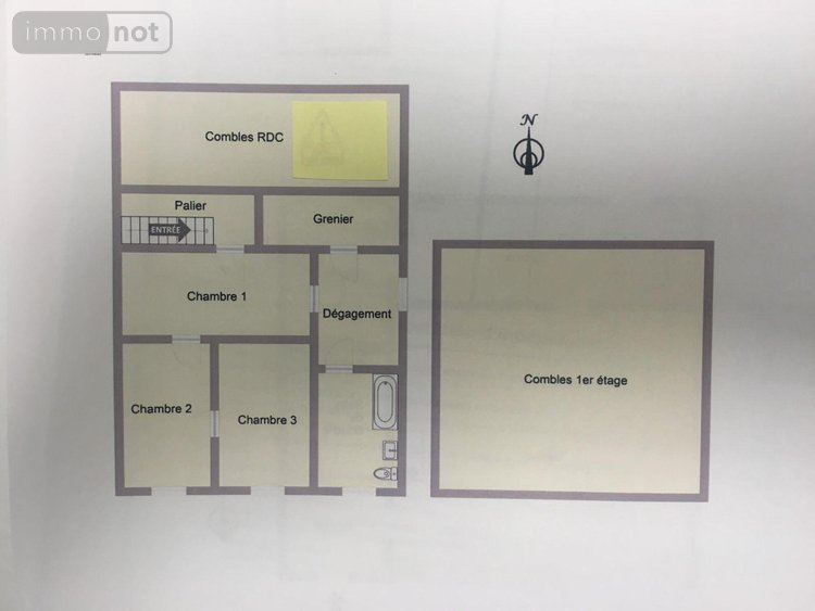 Maison a vendre Buzançais 36500 Indre 120 m2 4 pièces 69560 euros