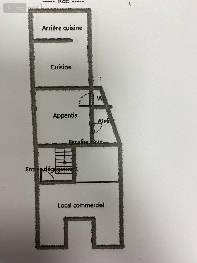 Immeuble a vendre Buzançais 36500 Indre 80 m2  38300 euros