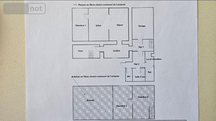 Maison a vendre Souligné-Flacé 72210 Sarthe 90 m2 4 pièces 62500 euros