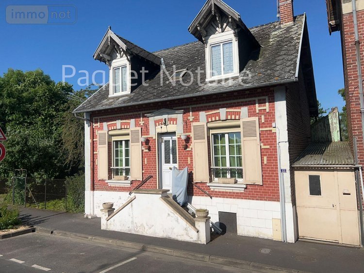 Maison a vendre Condren 02700 Aisne 80 m2 7 pièces 74900 euros