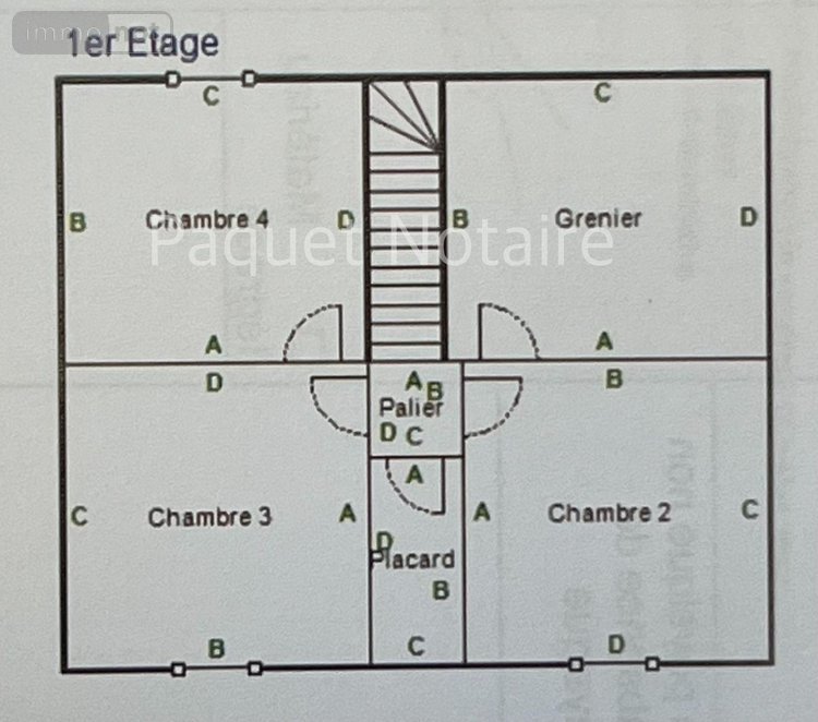 Maison a vendre Condren 02700 Aisne 80 m2 7 pièces 74900 euros
