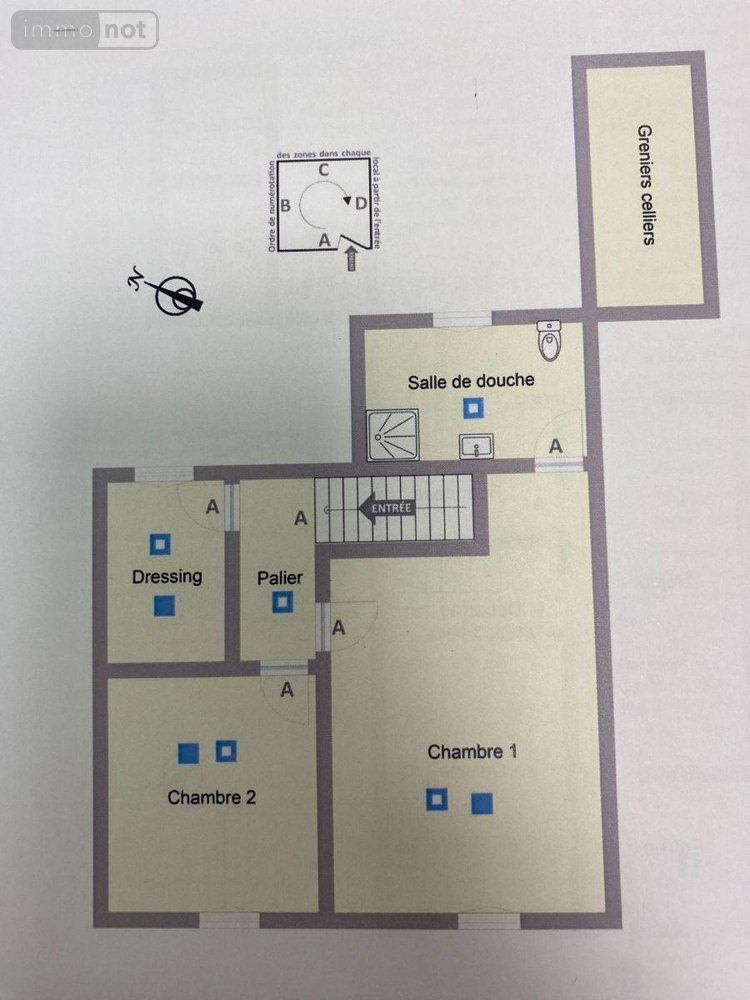 Maison a vendre Buzançais 36500 Indre 73 m2 3 pièces 64800 euros