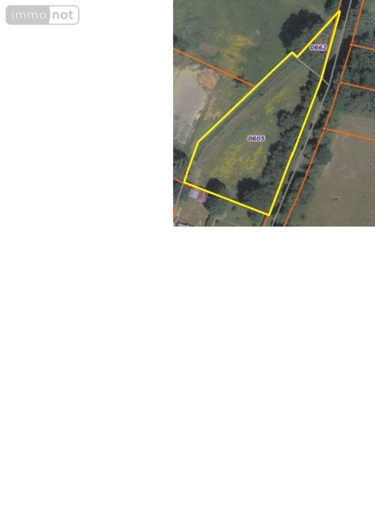 Terrain a batir a vendre Mézières-en-Brenne 36290 Indre 2733 m2  24500 euros