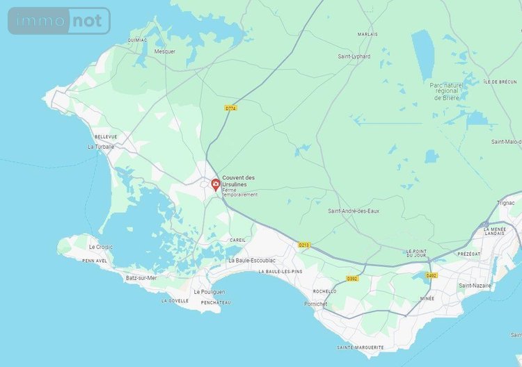 Location fonds et murs commerciaux Guérande 44350 Loire-Atlantique 40 m2  750 euros