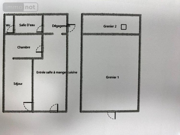Maison a vendre Saint-Genou 36500 Indre 106 m2 4 pièces 54670 euros