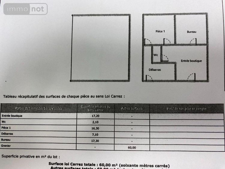 Maison a vendre Saint-Genou 36500 Indre 106 m2 4 pièces 52180 euros
