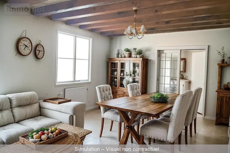 Maison a vendre Langon sur Cher 41320 Loir-et-Cher 132 m2 5 pièces 168640 euros