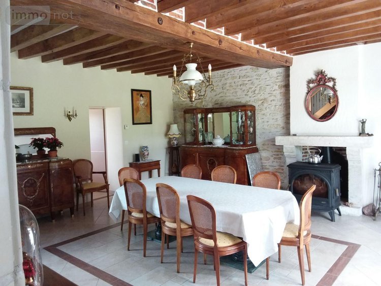 Maison a vendre Chémery 41700 Loir-et-Cher 206 m2 6 pièces 430600 euros