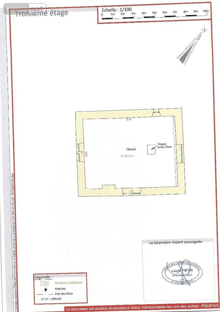 propriete a vendre Caveirac 30820 Gard 450 m2 18 pièces 492000 euros