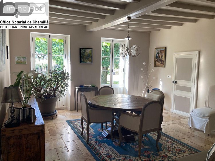 Maison a vendre Chemillé-en-Anjou 49120 Maine-et-Loire 190 m2 7 pièces 398475 euros