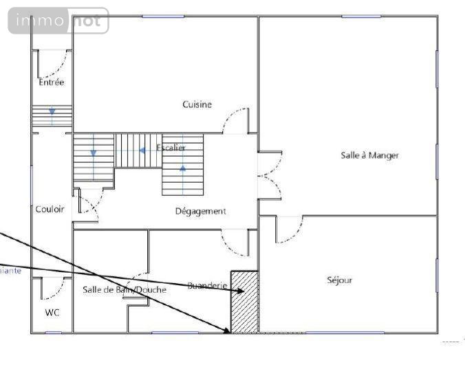Maison a vendre Névez 29920 Finistère 94 m2 5 pièces 334400 euros