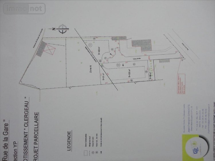 Terrain a batir a vendre Steenwerck 59181 Nord 1024 m2  157500 euros