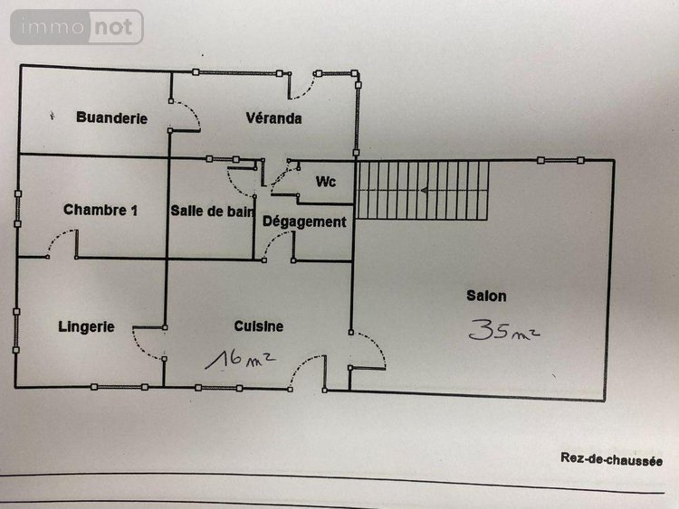 Maison a vendre Pellevoisin 36180 Indre 144 m2 6 pièces 128400 euros