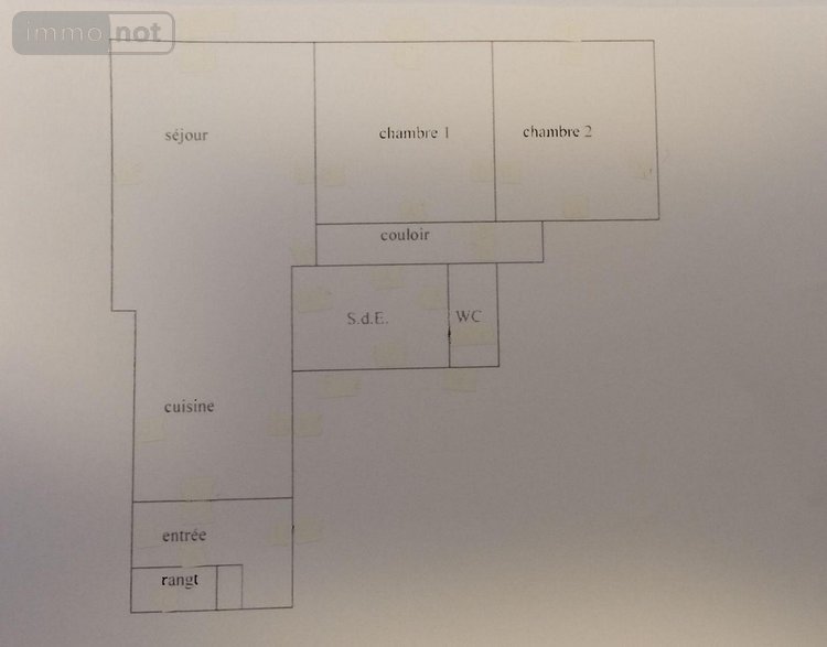 Location appartement Langres 52200 Haute-Marne 89 m2 3 pièces 523 euros