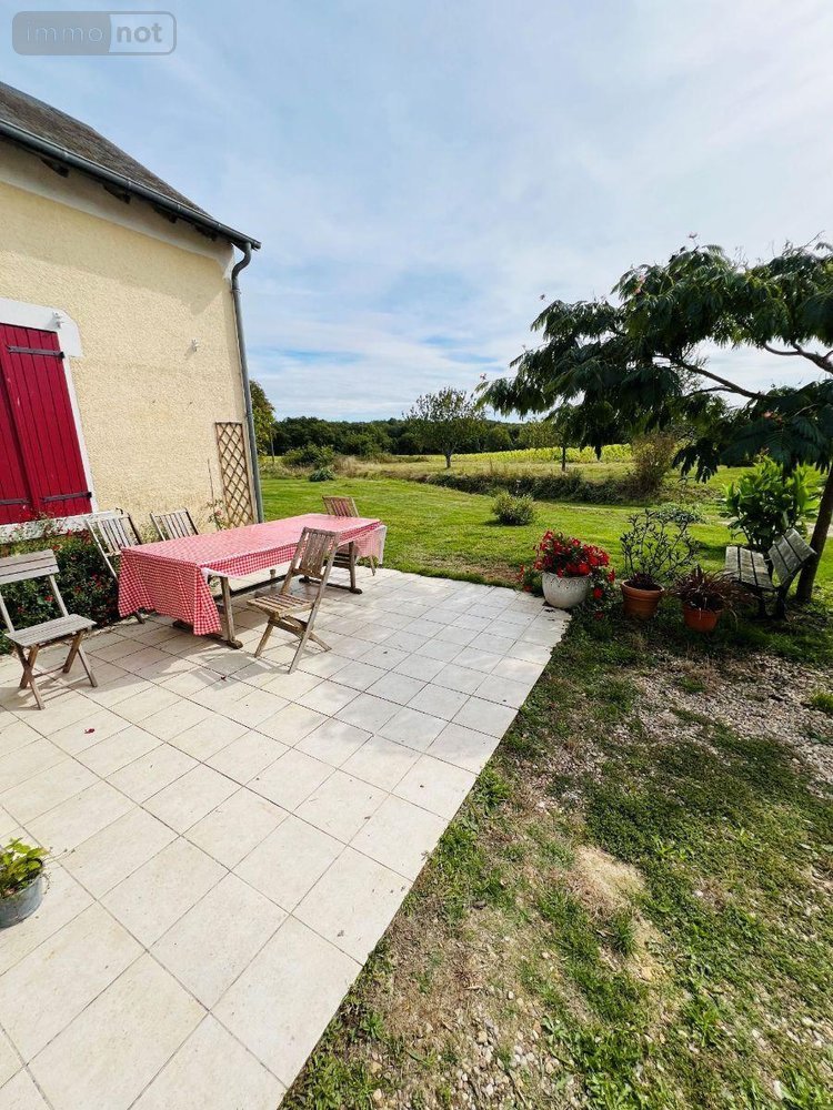 Maison a vendre Nouans-les-Fontaines 37460 Indre-et-Loire 125 m2 5 pièces 213000 euros