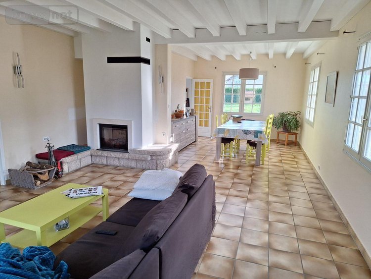 Maison a vendre Saint-Martin-d'Auxigny 18110 Cher 174 m2 7 pièces 248000 euros