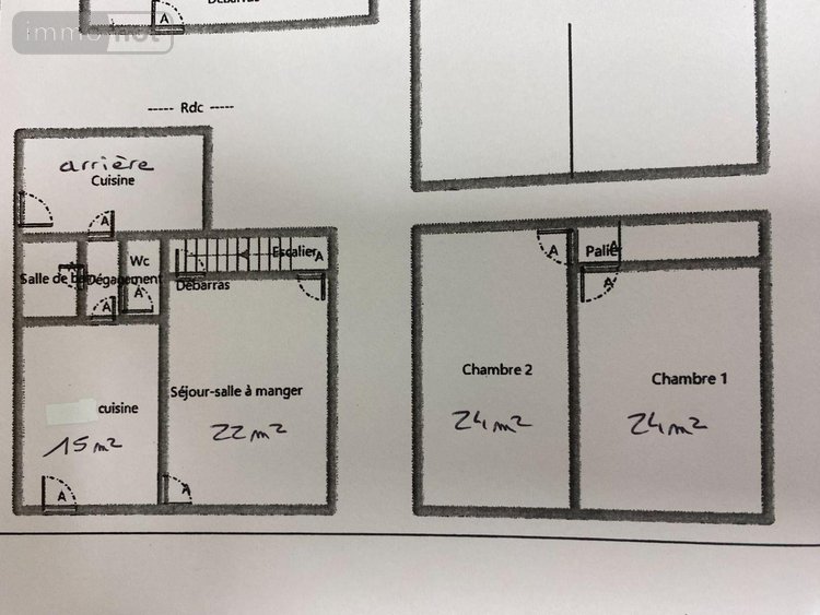 Maison a vendre Buzançais 36500 Indre 93 m2 3 pièces 75400 euros