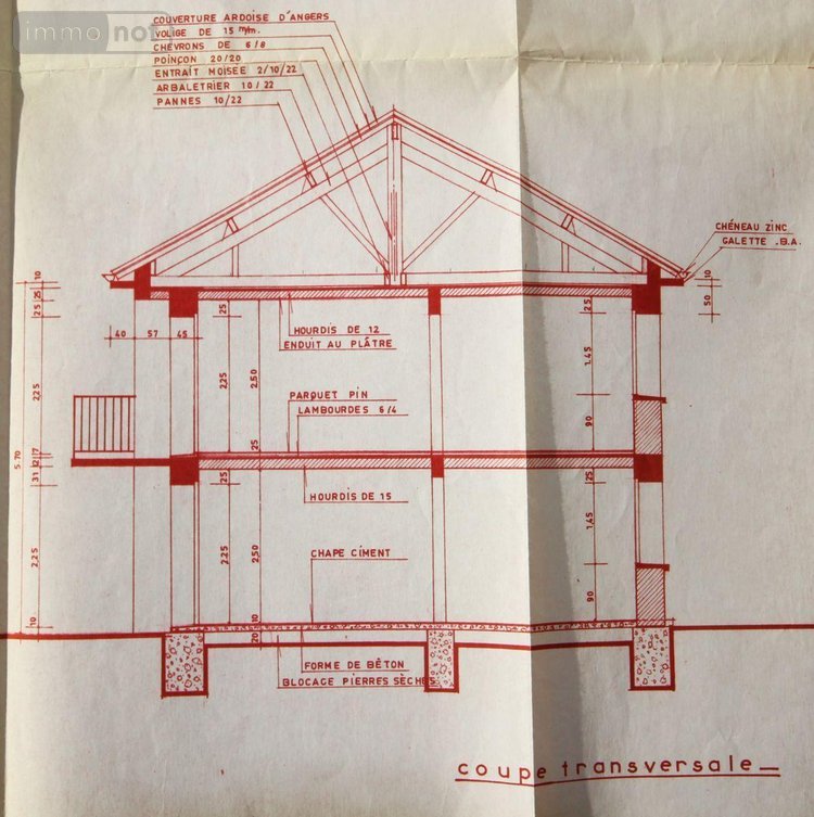 Maison a vendre Rieupeyroux 12240 Aveyron 124 m2 7 pièces 157800 euros