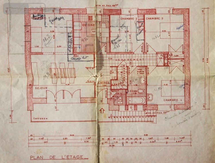 Maison a vendre Rieupeyroux 12240 Aveyron 124 m2 7 pièces 142200 euros