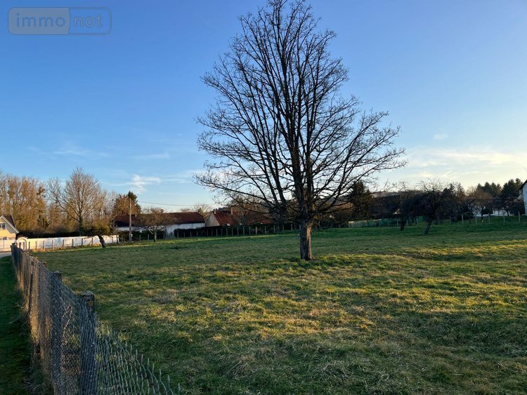 Terrain a batir a vendre Chennegy 10190 Aube 1398 m2  25500 euros